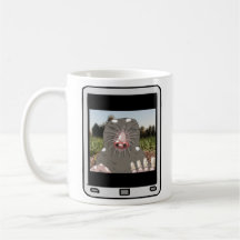 Fuzzy Express® Mole Selfie Mug