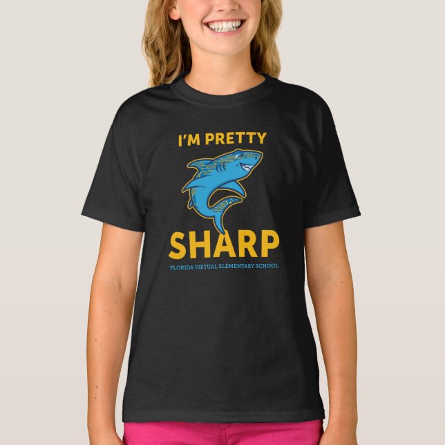FVES Je suis assez Sharp, Jeune/Black T-shirt (Devant)