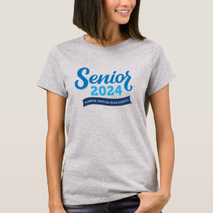 FVHS Senior 2024 T-Shirt (Femmes, Gris)