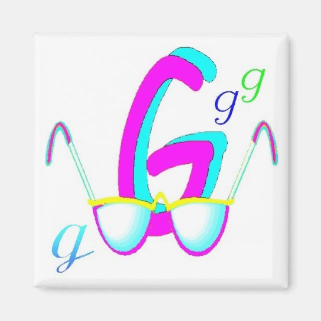 G - Aimant Alphabet (Devant)