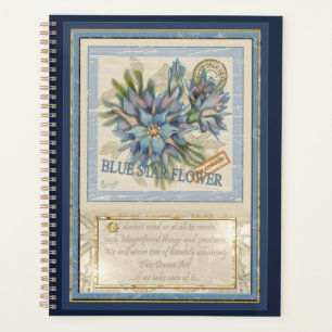 G Bureau de création Fleur bleue