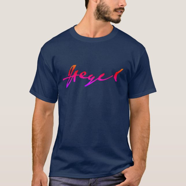 G. W. F. Hegel T-Shirt (Devant)