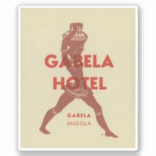 Gabela Hotel Angola Sticker Afrique