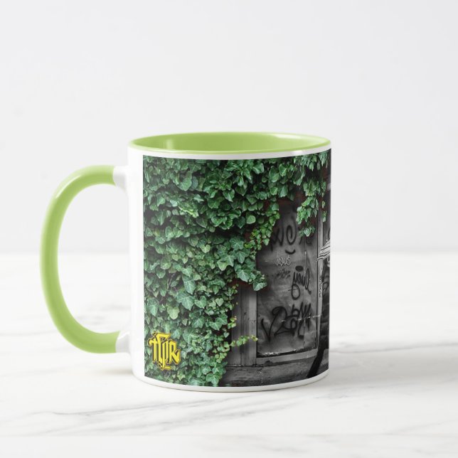 Gabriella Moore Concret pluie Mug (Gauche)
