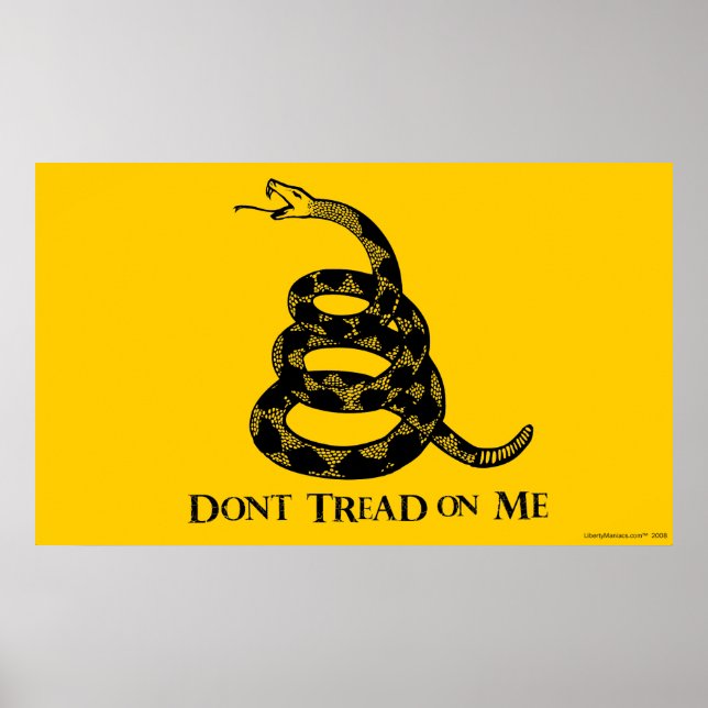 Gadsden Flag Poster (Devant)