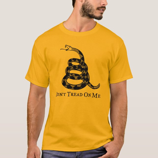 Gadsden ne marchent pas sur moi le T-shirt (Devant)