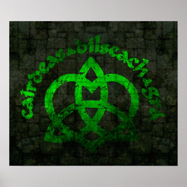 Gaelic Love $24.95 Poster du mur d'art (Devant)