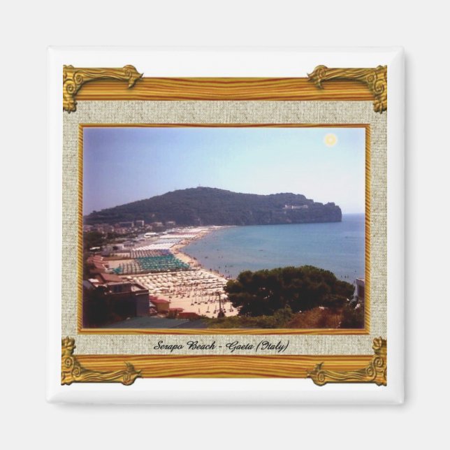 Gaeta Beach Magnet (Devant)