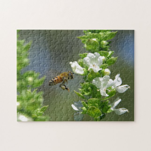 Gaffez la conception de puzzle d'abeille (Horizontal)