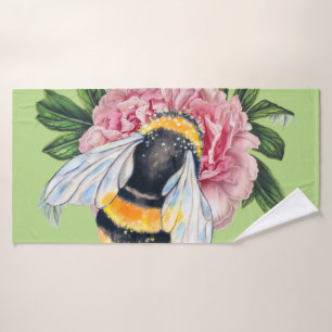 Gaffez l'abeille et la pivoine