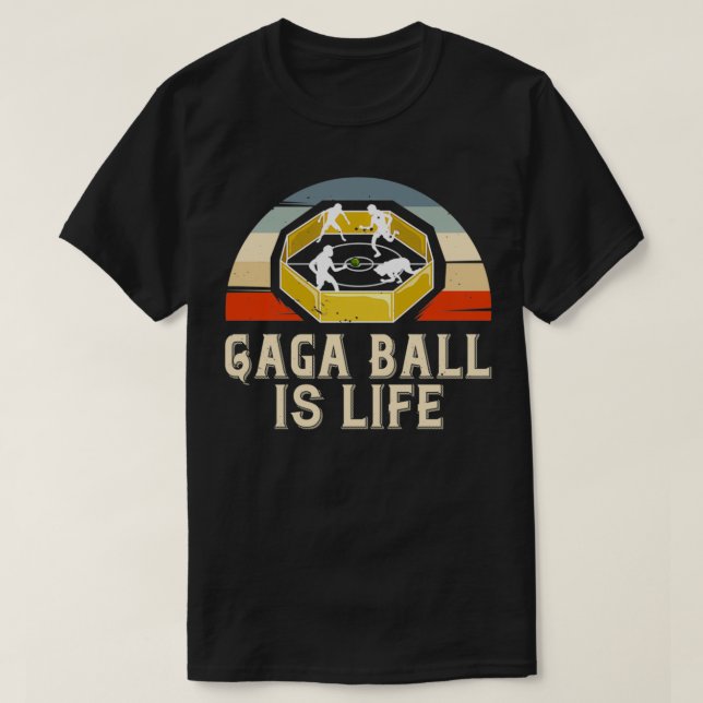Gaga Ball Pit Kit cadeau Dodgeball Jeu Pullover (Design devant)