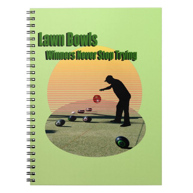 Gagnants de pelouse Bowls, Carnet (Devant)