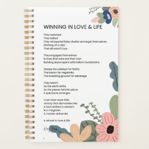 Gagner dans l'amour et la vie Motivation Poème Poé