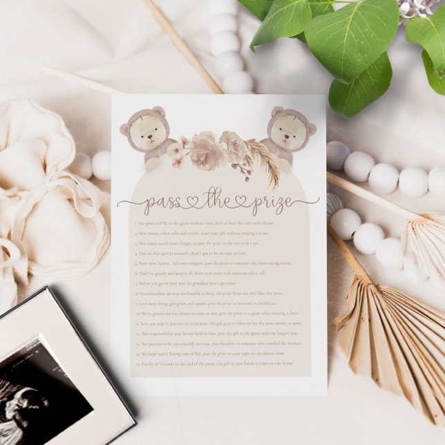 Gagnez le prix Twins Teddy Bear Baby shower Jeu (Créateur téléchargé)