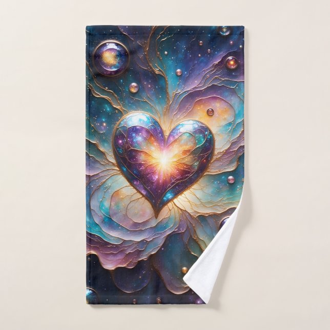 Galactic Heart of the Universe (Serviette à main)