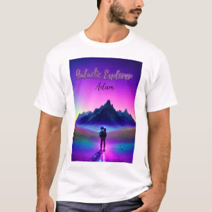 Galactique Explorer, design galaxie rêve T-shirt
