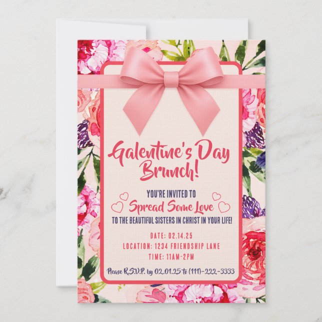 Galantine's Day Invitation (Devant)