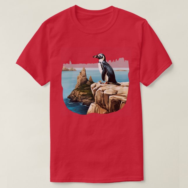 Galapagos Penguin TShirt 1 (Design devant)