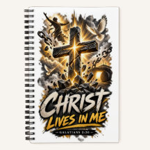 GALATES 2:20 Christ vit en moi Cahier