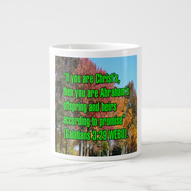 Galates 3:29 WEBU Mug (Devant)
