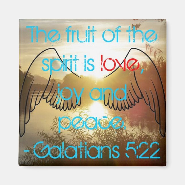 Galates 5:22 Aimant (Devant)