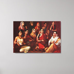Galaxie de copie de toile de musiciens