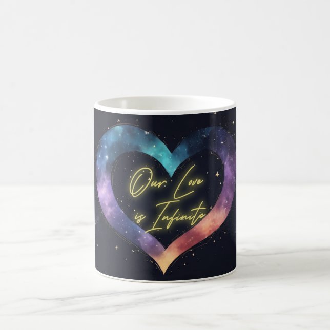 Galaxie de l'amour Mug (Centre)