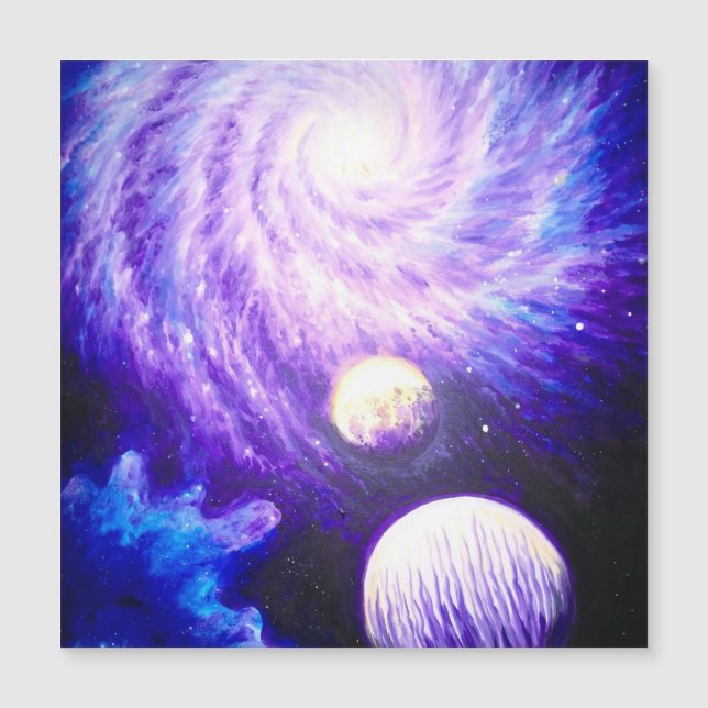 Galaxie et planètes (Devant)