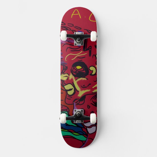 Galaxie Lunaire Skateboard (Recto)
