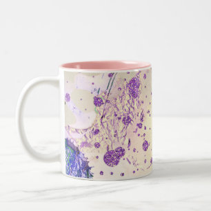 Galaxie motif abstraite Mug à café à deux tons