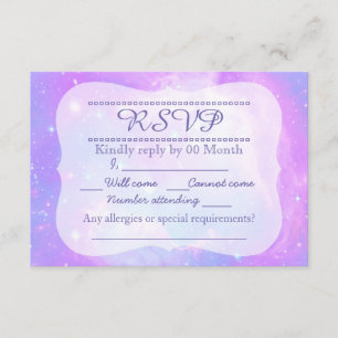 Galaxie Pastel RSVP