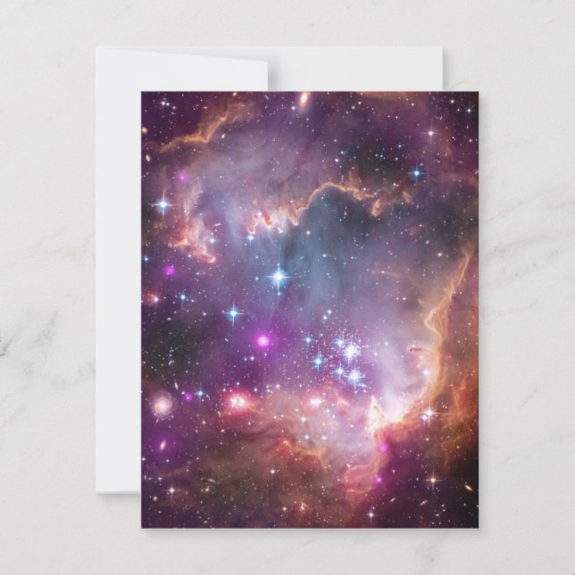 Galaxie rose Nebula Universe Supernova Stars Nuit (Devant)