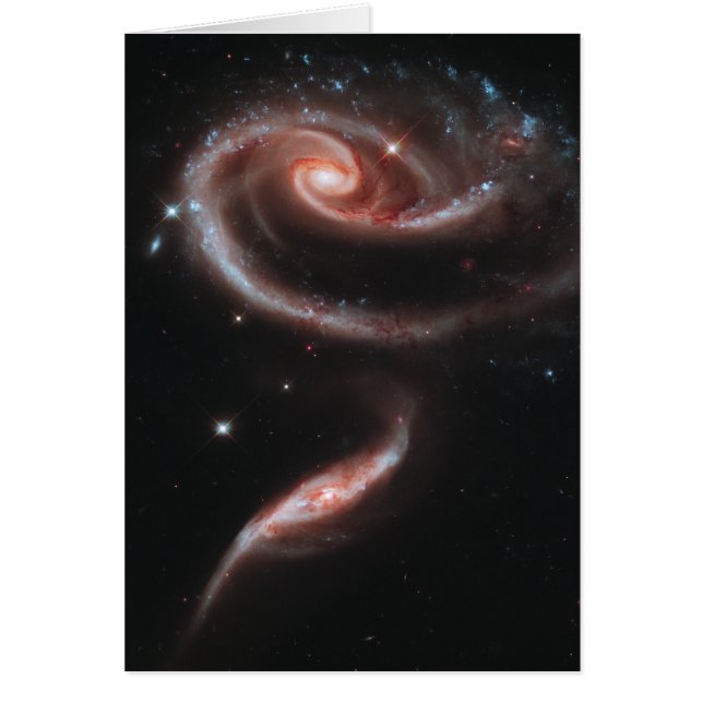 Galaxies de interaction d'arp 273 (télescope de (Devant)