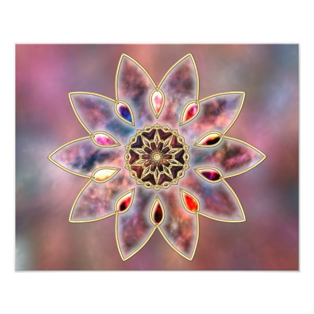 Galaxies marbrées Impression photo (Devant)