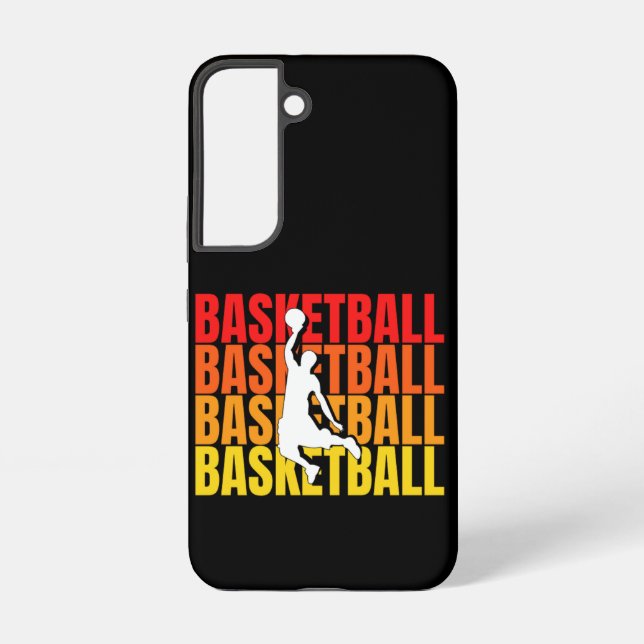 Galaxy Athlète amoureux de basket-ball Samsung Coque de h (Verso)
