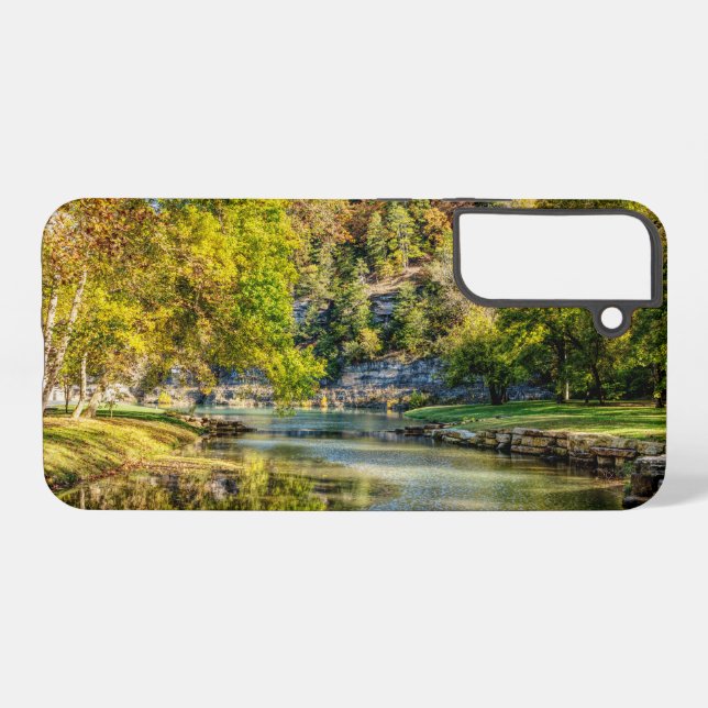 Galaxy Au-dessus de Dogwood Creek Samsung Coque (Verso Horizontal)