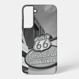 Galaxy Bienvenue à Springfield Grayscale Coque Samsung