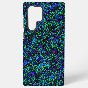 Galaxy Blue Splatter - Coque Samsung