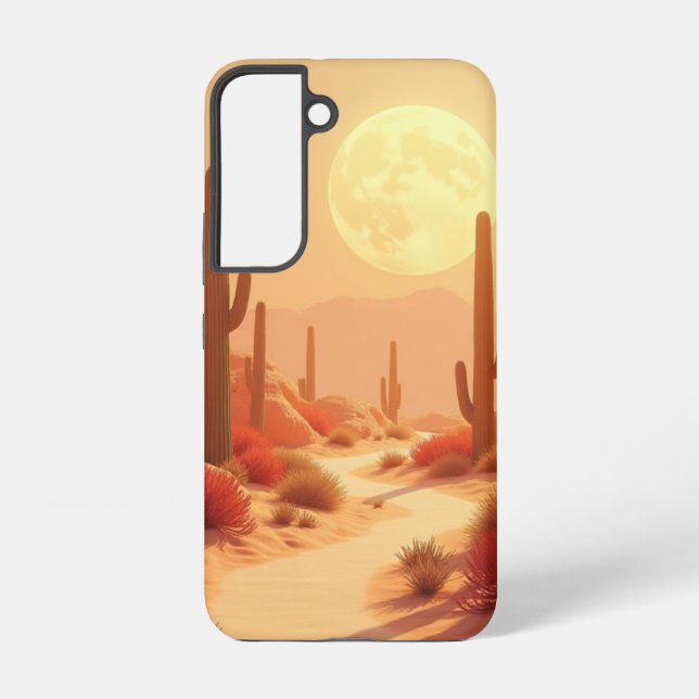 Galaxy Boho Desert Cactus Samsung Coque | Urban Dreams pa (Verso)