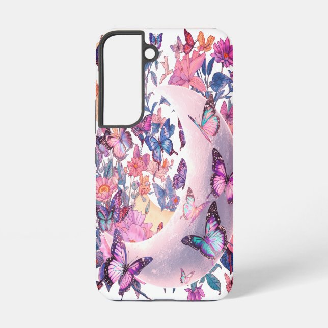 Galaxy Coque Samsung cosmique - Housse esthétique ciel de (Verso)