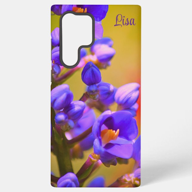 Galaxy Coque Samsung personnalisé violet (Verso)