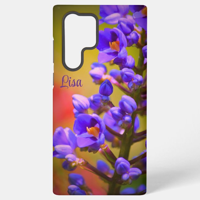 Galaxy Coque Samsung personnalisé violet (Verso)