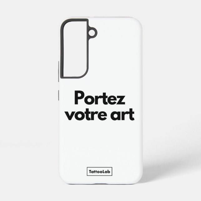 Galaxy Coque Samsung S22 personnalisée (Verso)