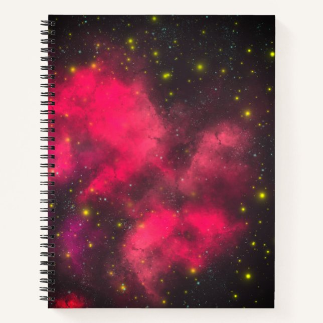 Galaxy Cosmos Beau Carnet (Devant)