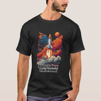 Galaxy Explorer, Star Dreamer - T-shirt spatial