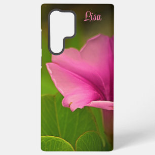 Galaxy Fleur rose personnalisée Coque Samsung