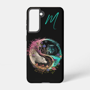 Galaxy Loup et chien Yin Yang Samsung Coque de Galaxie