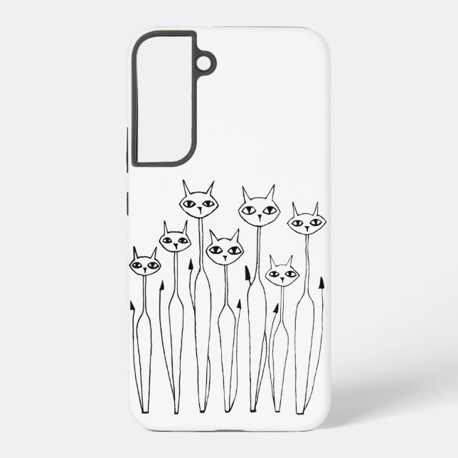 Galaxy Samsung Coque (femmes à main 02) (Verso)