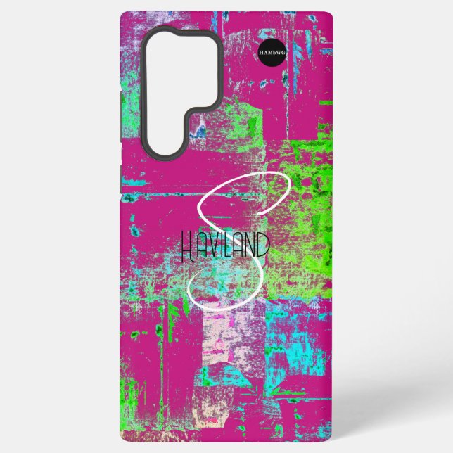 Galaxy Samsung Coque rose Mix HAMbyWG détendu (Verso)