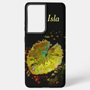 Galaxy Samsung S21+ Coque Digital Eau Lily Pod